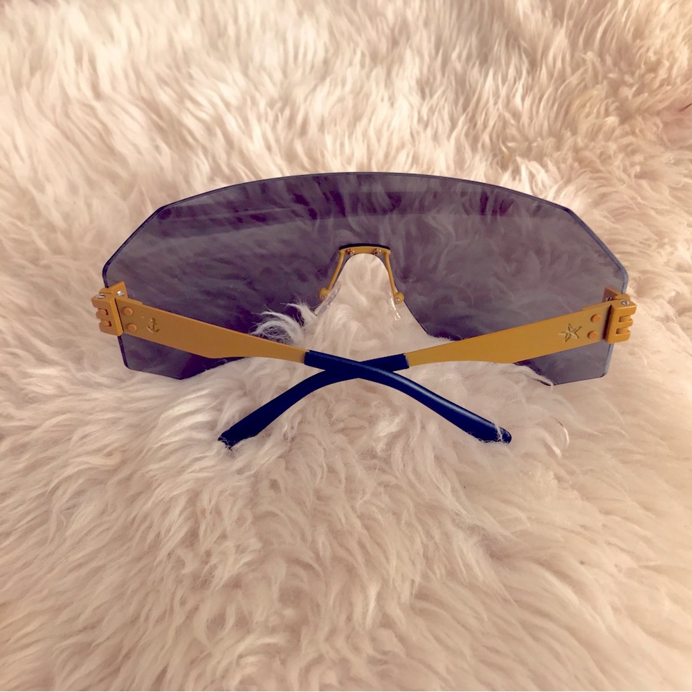 💛 Handcrafted Italian Sheriff & Cherry Sunglasses - Picture 9 of 16